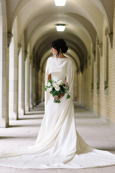 Ivory 2025 wedding cape