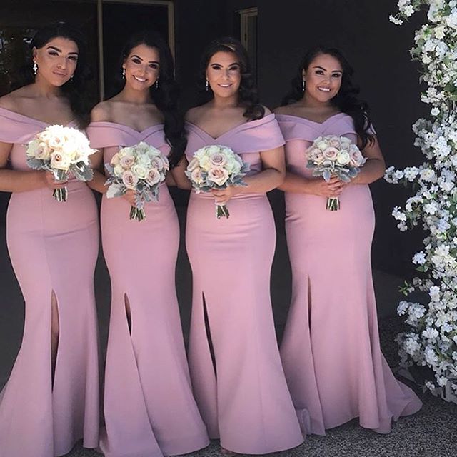 Pink Bridesmaid Dresses