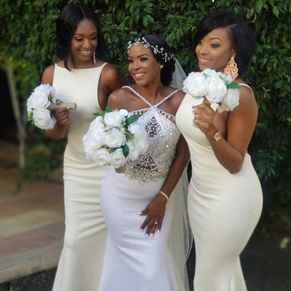 Ivory bridesmaid dresses