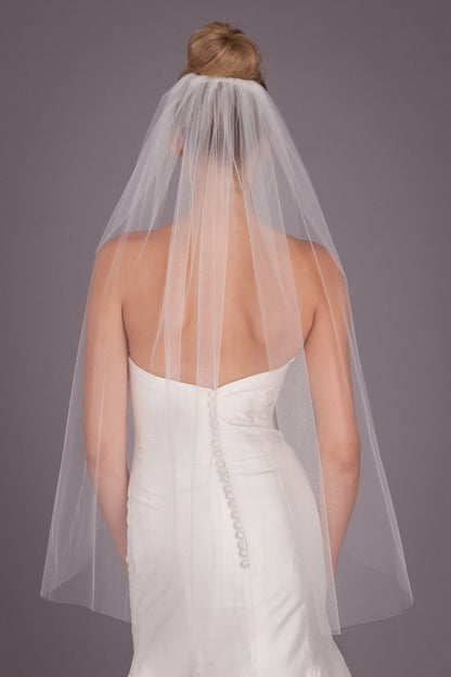 Roycebridal Kennedy Blue Jane Raw Edge Veil