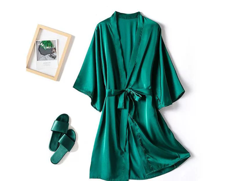 Roycebridal Bride Robe Green