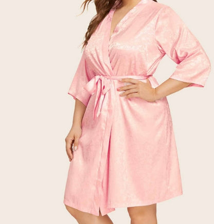 Roycebridal Robe Sexy Nightgown Plus Size Pajamas 2025 Spring