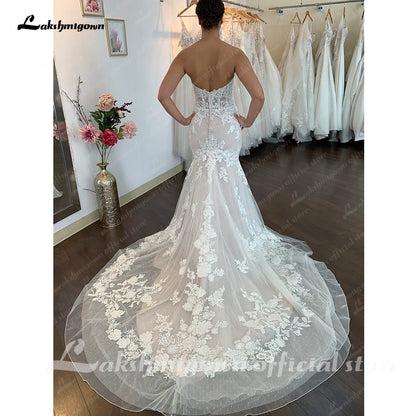 Roycebridal Off the Shoulder Mermaid Lace Wedding Dresses Boho Style Vestidos De Novia 2025 Nuevos Sexy Bridal Gowns