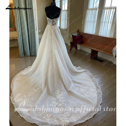 Roycebridal Vintage Sweetheart A Line Boho Wedding Dress Appliques 2025 trouwjurk Bridal Gown Custom Made vestido noiva