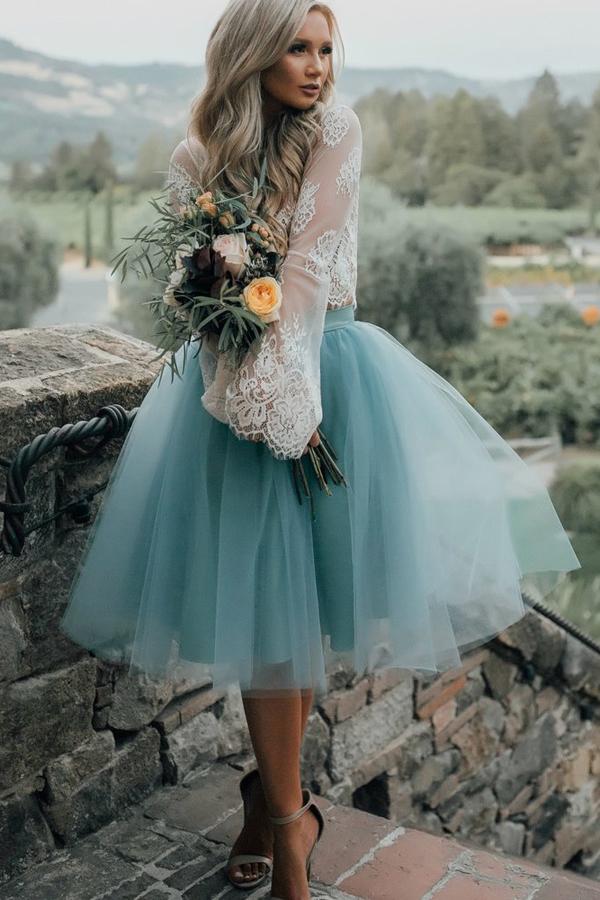 Modest knee length homecoming dresses best sale