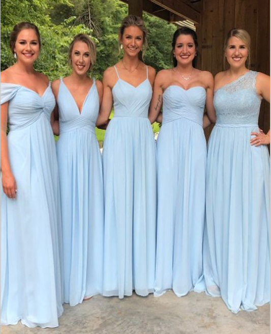 cheap bridesmaid dresses long