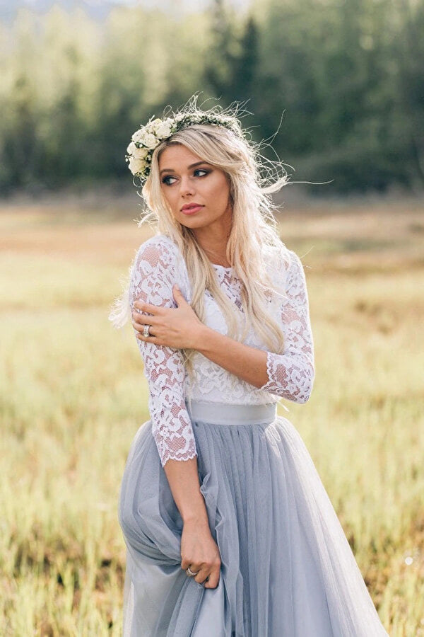 A line wedding dresses | wedding dresses near me | bohemian wedding dress | musebridals.com