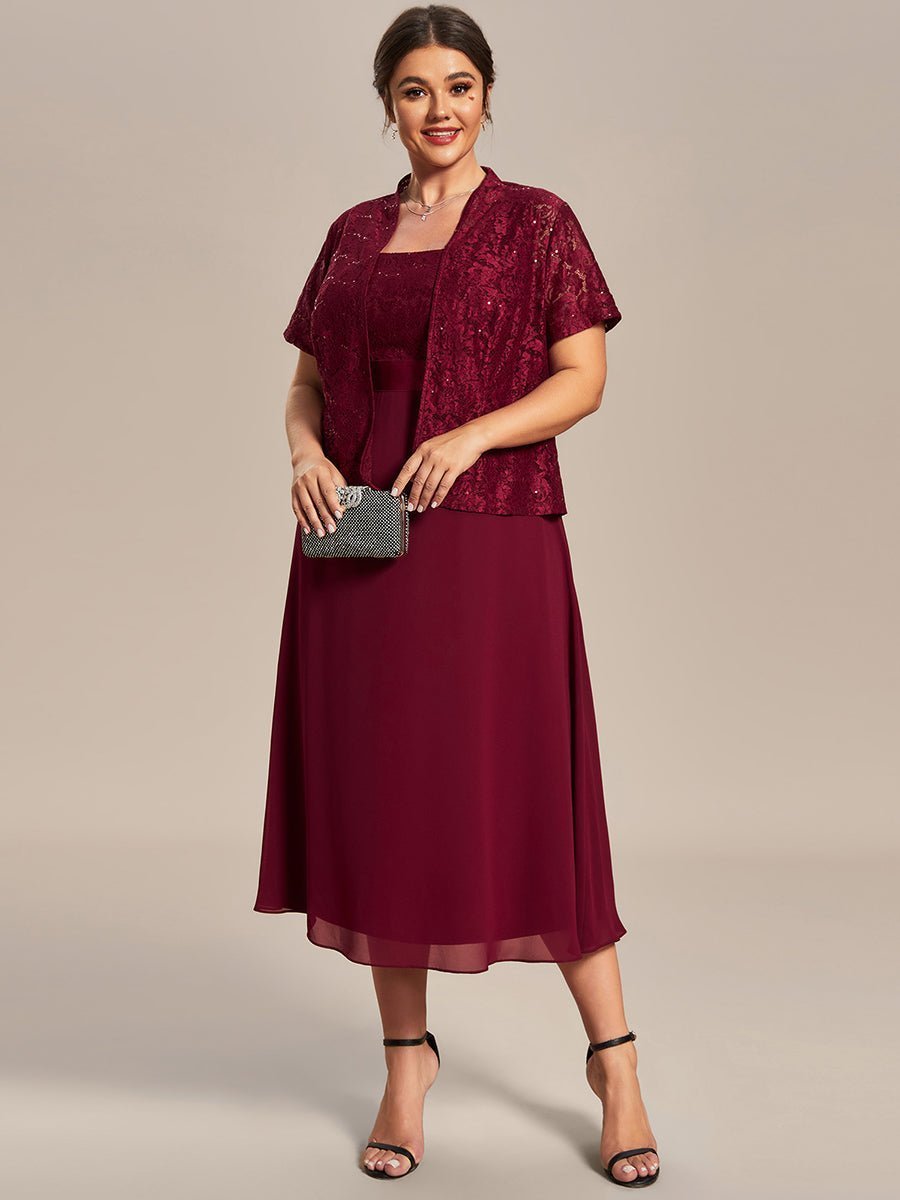 Aella two piece mother of the bride/groom suit in Burgundy Express NZ wide - Bay Bridal and Ball Gowns