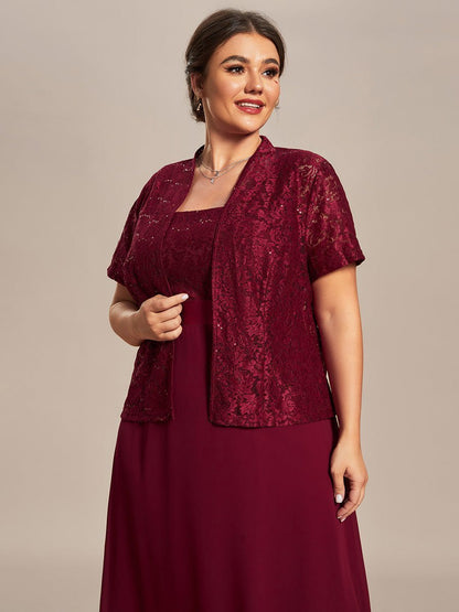 Aella two piece mother of the bride/groom suit in Burgundy Express NZ wide - Bay Bridal and Ball Gowns