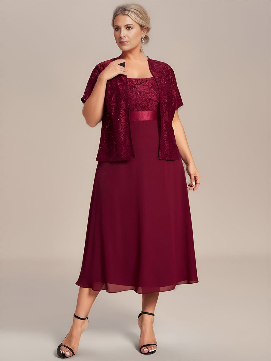 Aella two piece mother of the bride/groom suit in Burgundy Express NZ wide - Bay Bridal and Ball Gowns