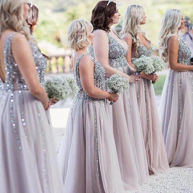 beaded bridesamid dresses