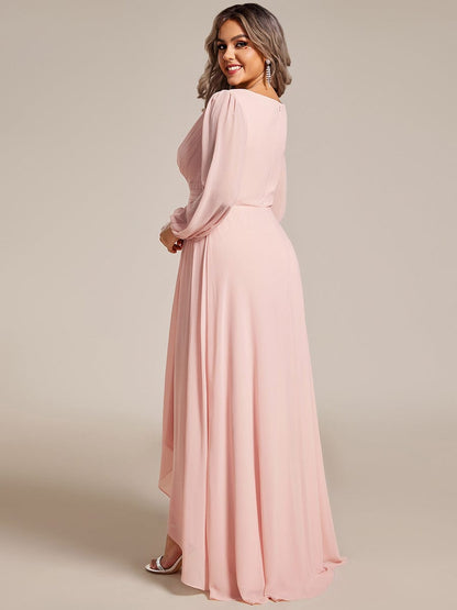 Belindy chiffon long sleeve mother of the bride dress - Bay Bridal and Ball Gowns