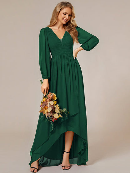 Belindy chiffon long sleeve mother of the bride dress - Bay Bridal and Ball Gowns