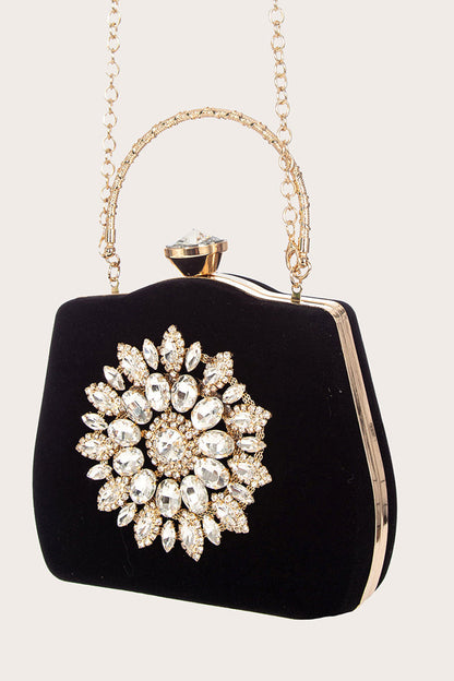 Roycebridal Black Beading Handbag