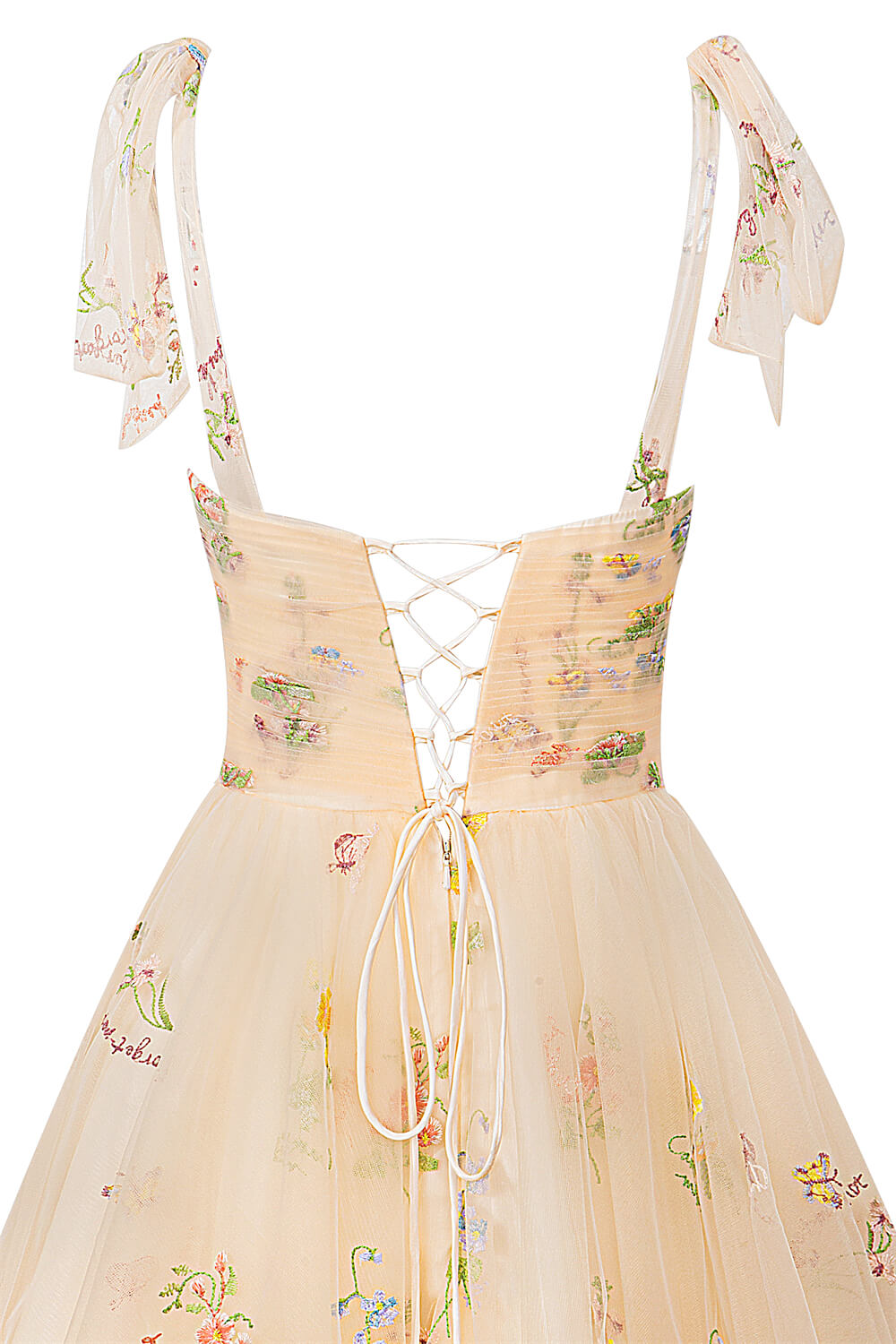 Claire | Aline Short Sweetheart Tulle Floral Homecoming Dress