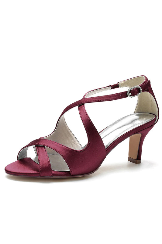 Asymmetrical Strappy One-strap Buckle Pumps