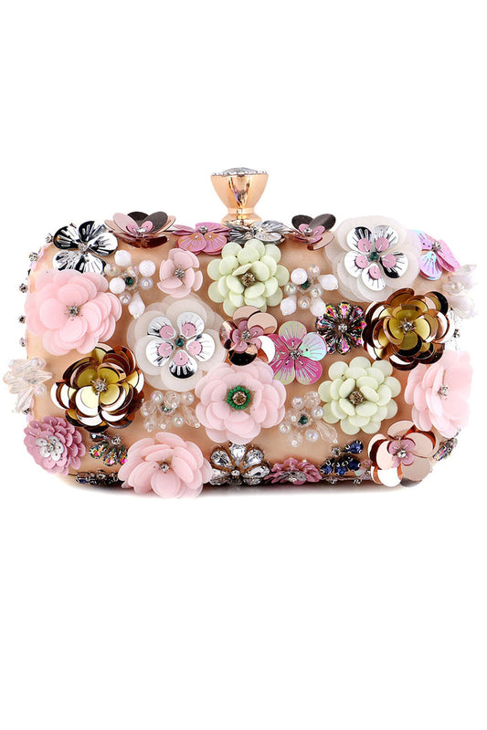 Dinner Clutch with Flower