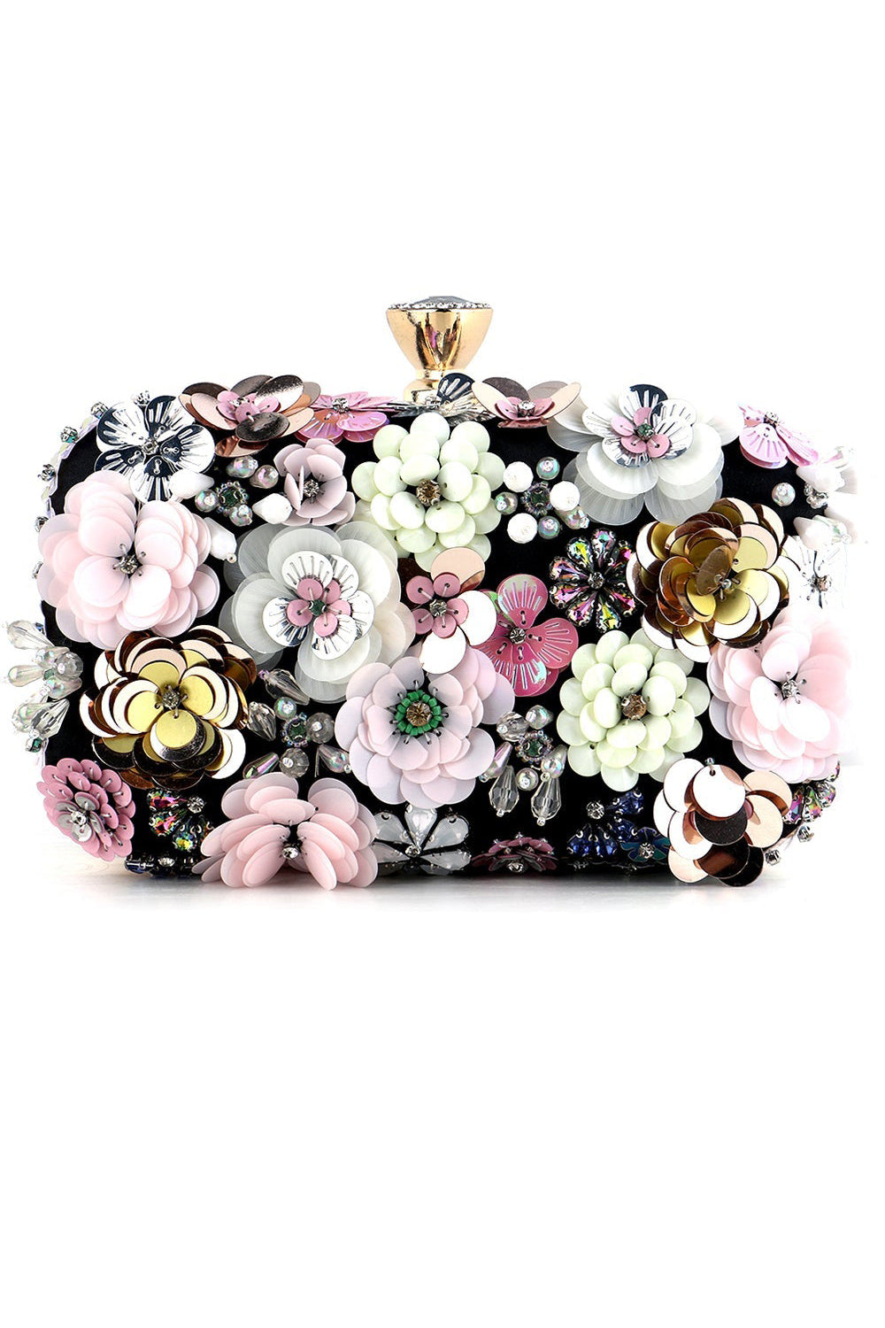 Dinner Clutch with Flower