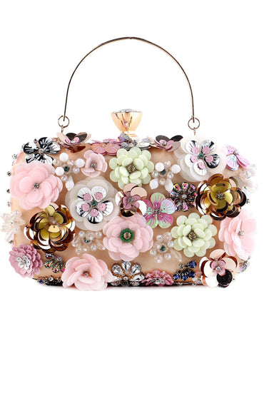 Dinner Clutch with Flower