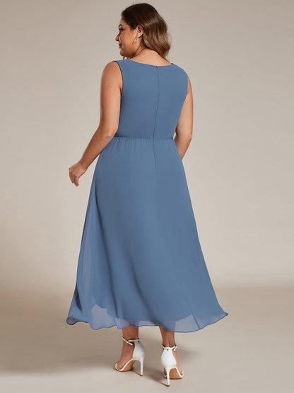 Esme mother of the bride dress in dusky navy s12 Express NZ wide - Bay Bridal and Ball Gowns