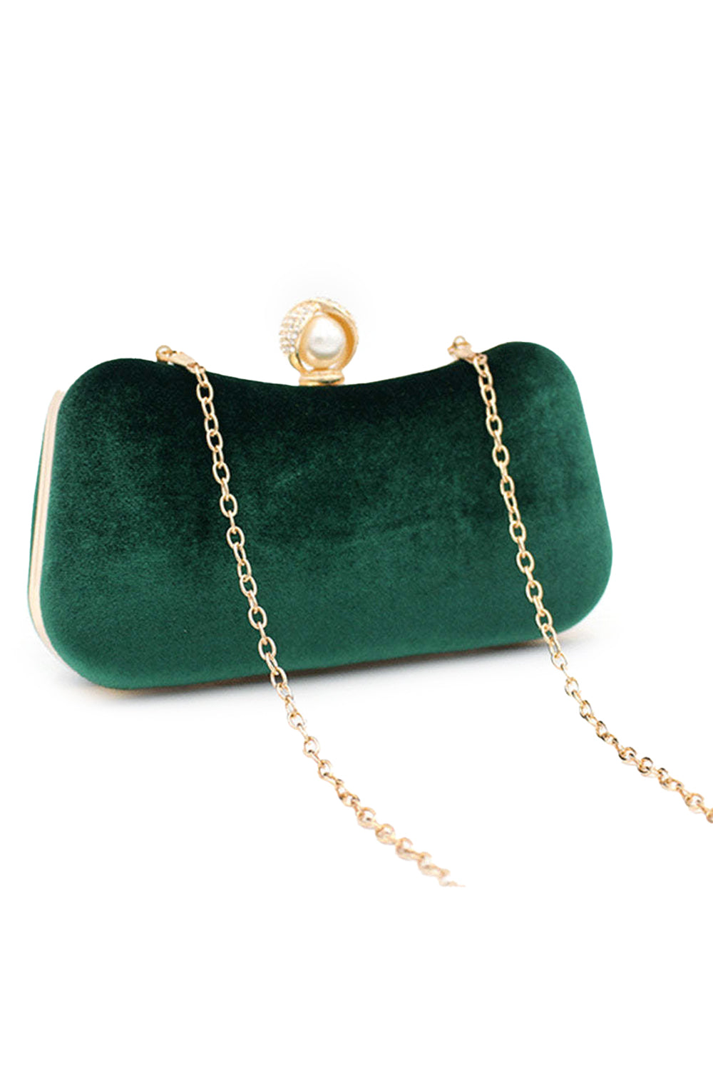 Roycebridal Eye-Catching Imitation Velvet Chain Clutch Bag