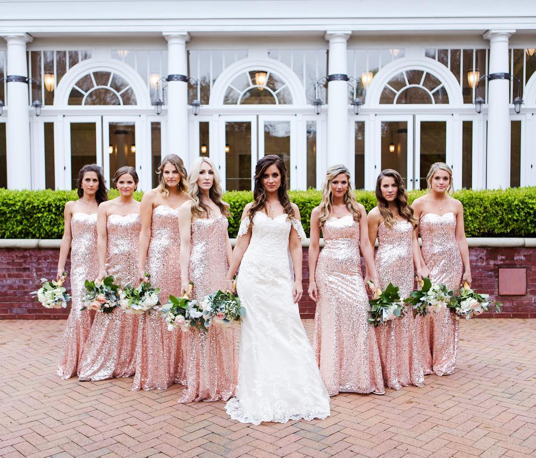 Sequin Bridesmaid Dresses