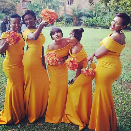 Yellow Bridesmaid Dress