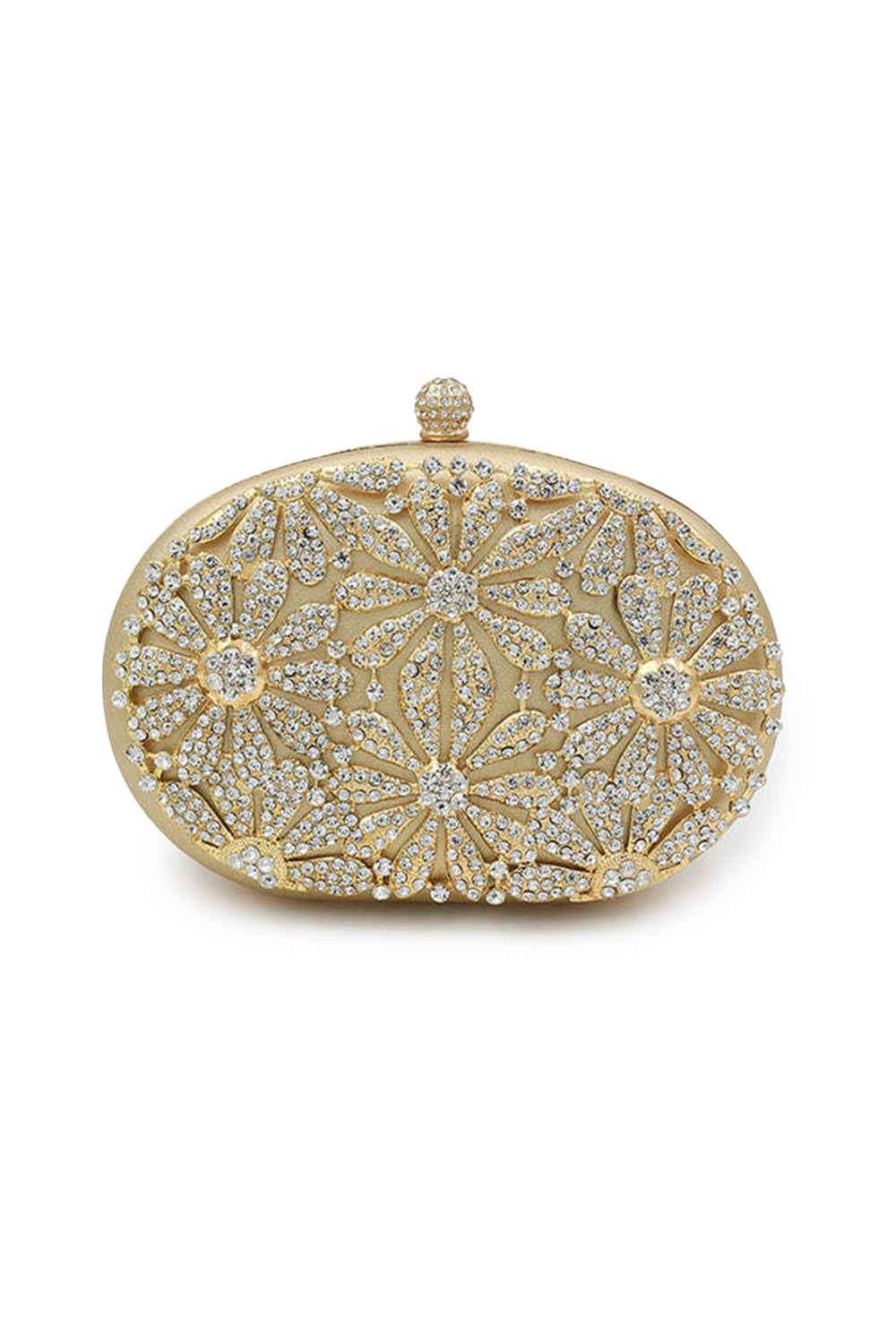 Roycebridal Gold Closure Beaded Clutch Bag