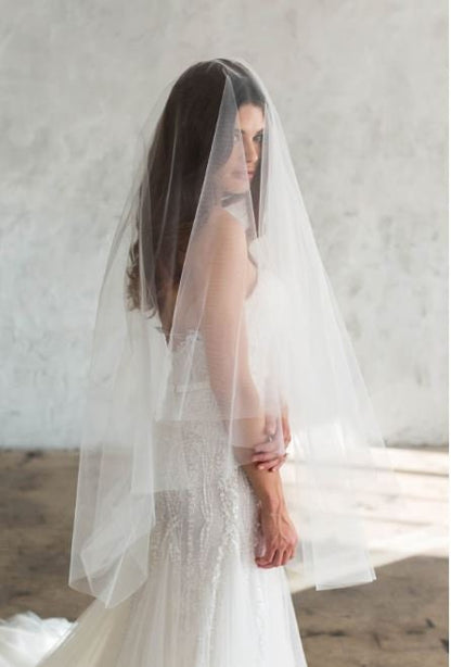 Roycebridal Vintage Blusher Extra Airy Bridal Veil Wedding Veil