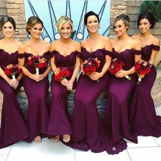 Long bridesmaid dresses