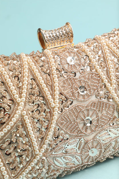 Roycebridal Reto Pearl Embroidery Handbag