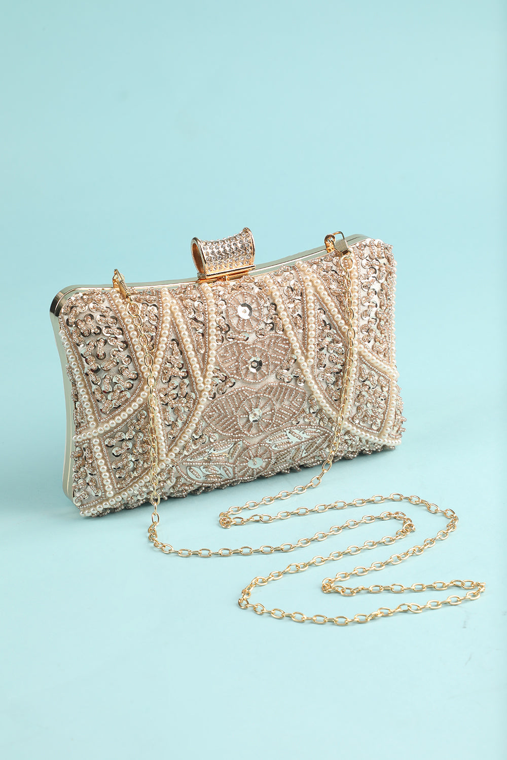 Roycebridal Reto Pearl Embroidery Handbag