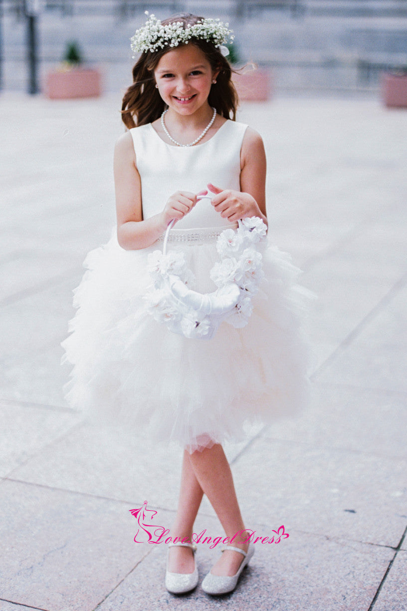 sleeveless-satin-puffy-tulle-knee-length-flower-girls-dresses-with-beaded-belt