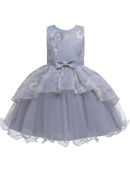 Sleeveless Tutu Gown Baby flower girl dresses-showprettydress