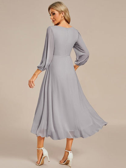 Tammy long sleeved mother of the bride dress - Bay Bridal and Ball Gowns