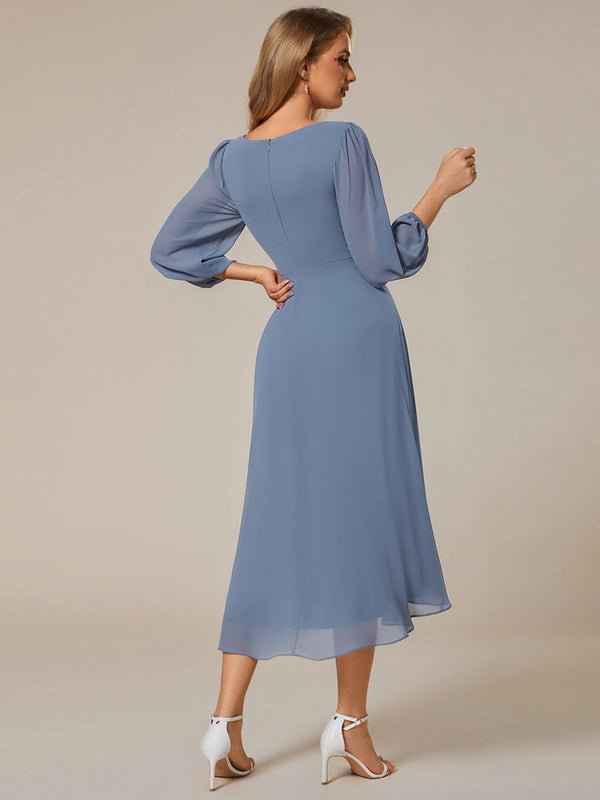 Tammy long sleeved mother of the bride dress - Bay Bridal and Ball Gowns