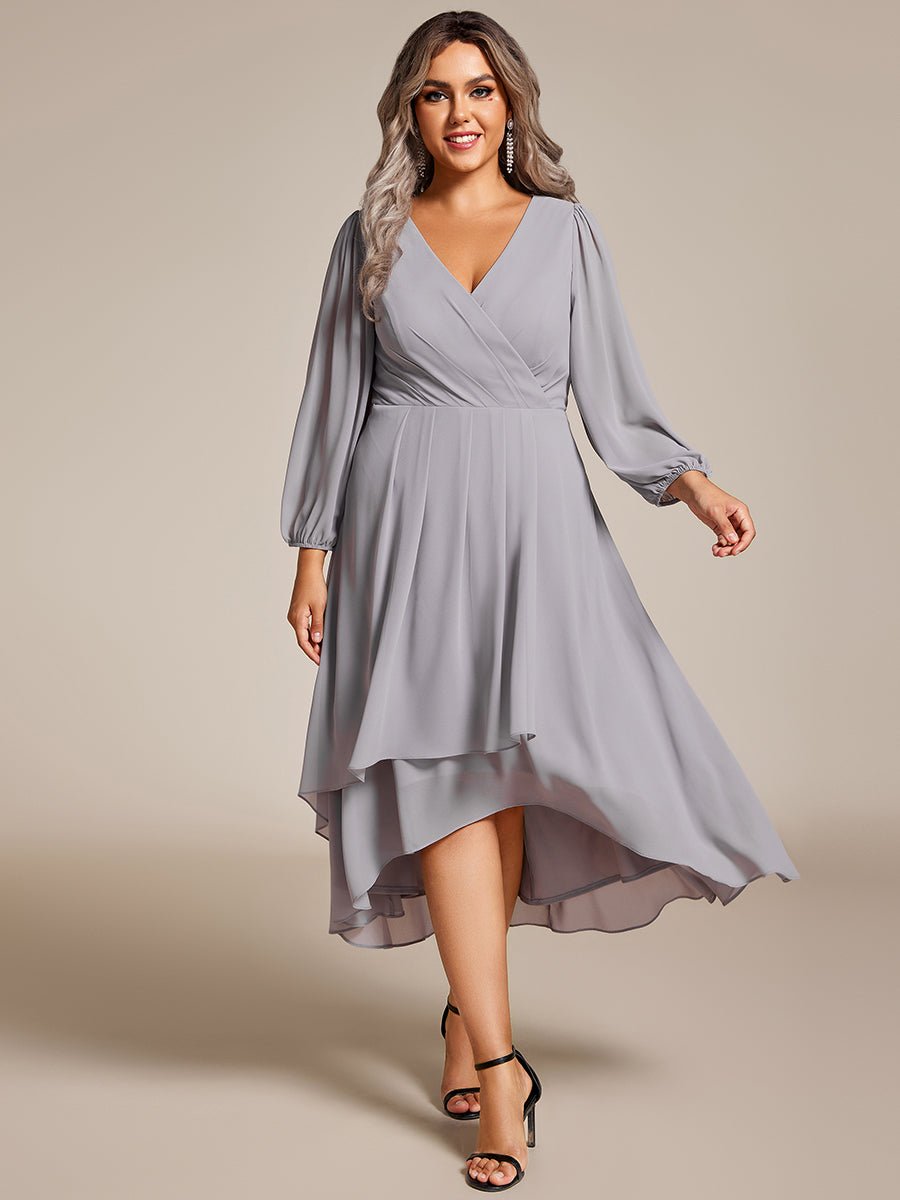 Tammy long sleeved mother of the bride dress - Bay Bridal and Ball Gowns