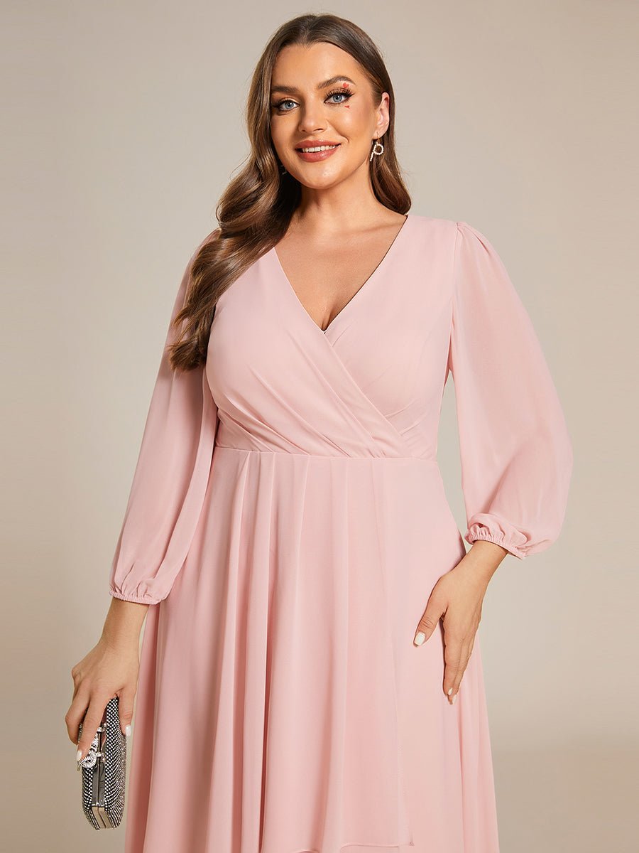 Tammy long sleeved mother of the bride dress - Bay Bridal and Ball Gowns