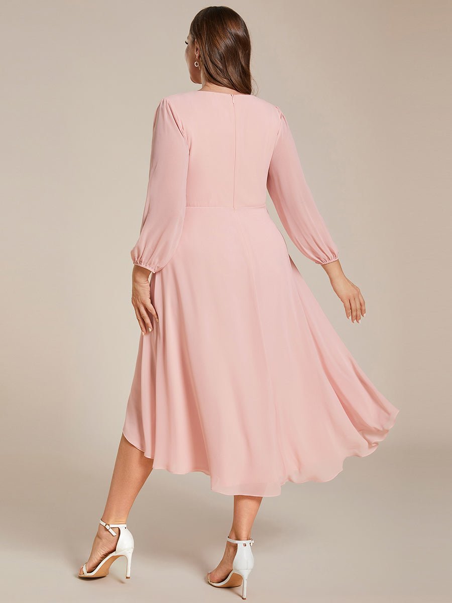 Tammy long sleeved mother of the bride dress - Bay Bridal and Ball Gowns