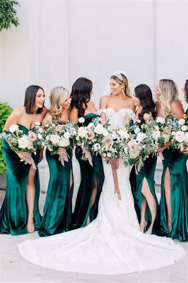 Emerald Green Bridesmaid Dresses