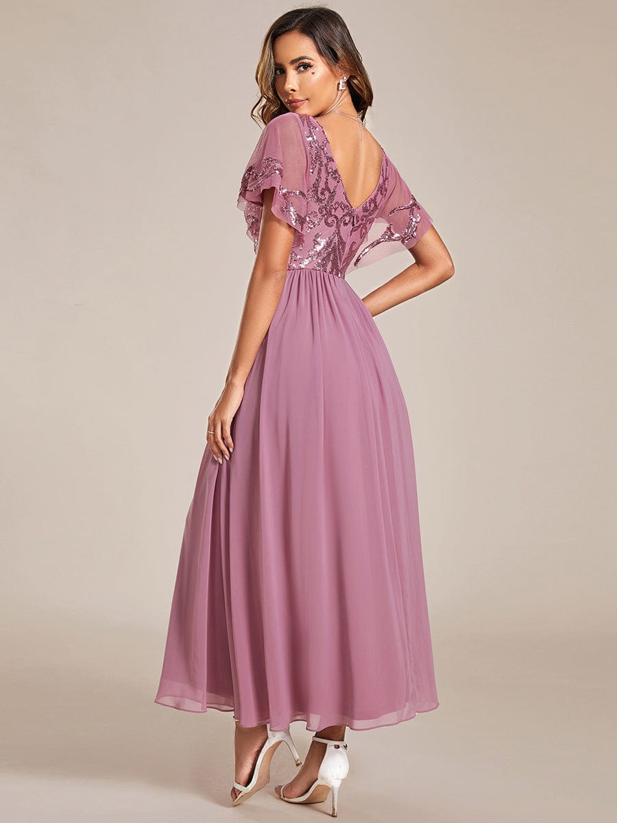 Virginia mother of the bride ankle length dress - Bay Bridal and Ball Gowns