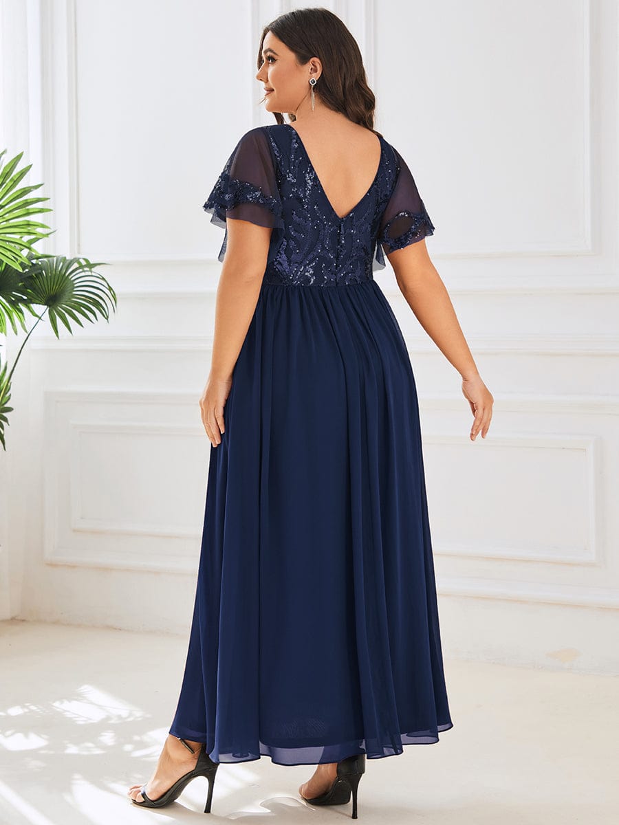 Virginia mother of the bride ankle length dress - Bay Bridal and Ball Gowns