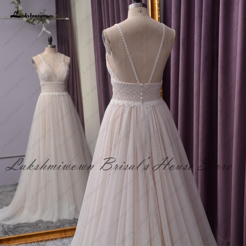 Wedding Dress Lace Bodice Elegant Bridal Dress - ROYCEBRIDAL OFFICIAL STORE