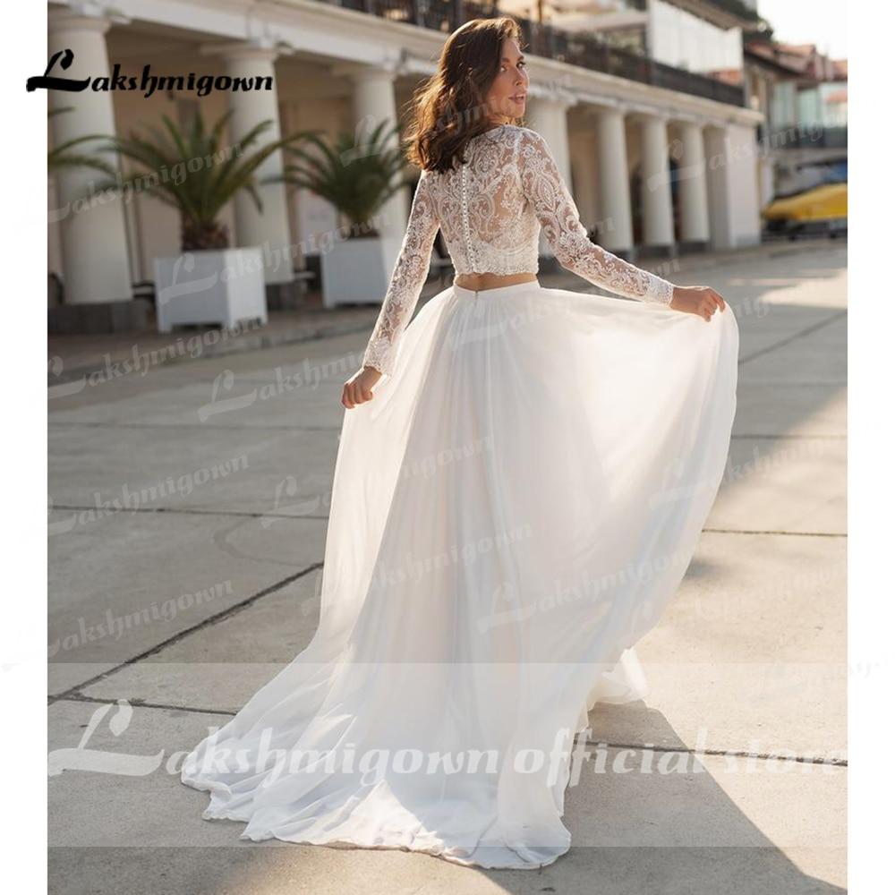 Charming Beach Lace Wedding Dresses A-line - ROYCEBRIDAL OFFICIAL STORE