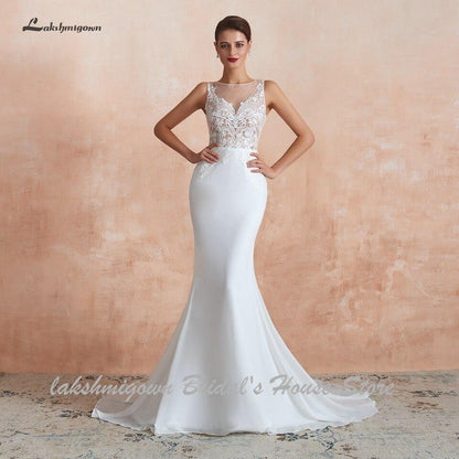 Cheap Boho Wedding Dress Mermaid Sexy Wedding Party Gowns - ROYCEBRIDAL OFFICIAL STORE