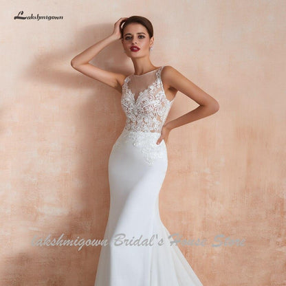 Cheap Boho Wedding Dress Mermaid Sexy Wedding Party Gowns - ROYCEBRIDAL OFFICIAL STORE