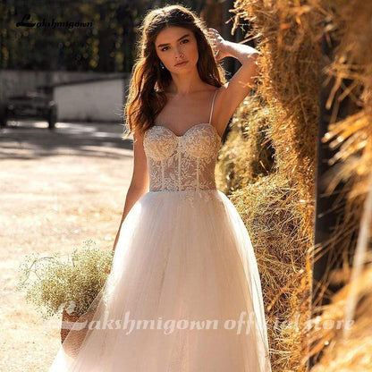 Crystal Wedding Dress Off The Shoulder Bridal - ROYCEBRIDAL OFFICIAL STORE