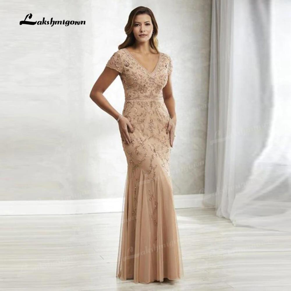 Latest Luxury Shining Beading Mermaid Mother Of The Bride Dresses - ROYCEBRIDAL OFFICIAL STORE