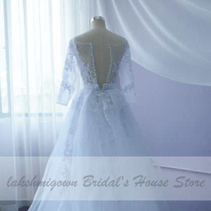 Luxury Flowers Wedding  Dresses Princess Bridal Dress Sweetheart - ROYCEBRIDAL OFFICIAL STORE