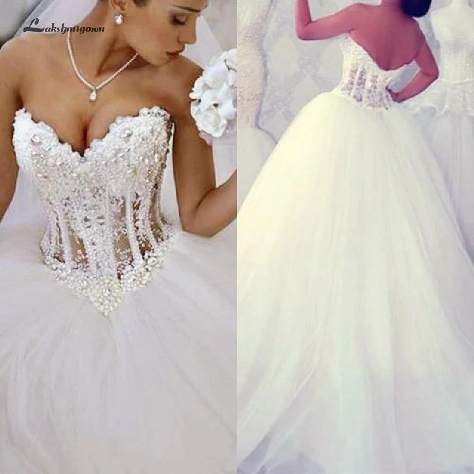 Luxury Saudi Arabia Ball Gown Wedding Dresses For Bride - ROYCEBRIDAL OFFICIAL STORE